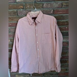Merona Pink Casual Button Down Shirt